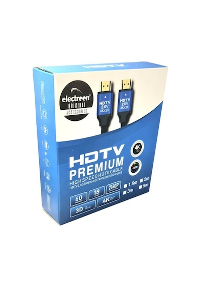 Electroon 4K2K 60Hz UHD V2.0 1.5 M HDMI Kablo