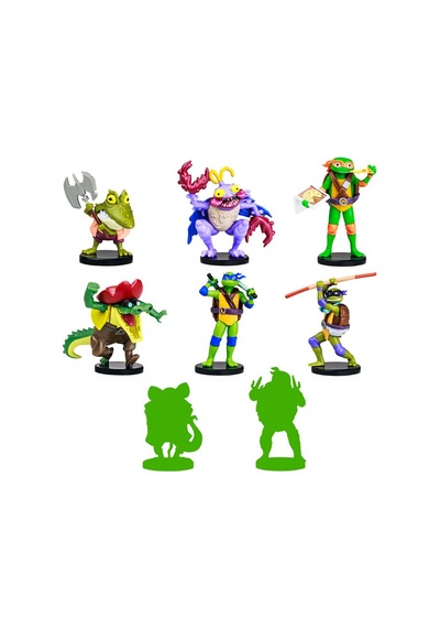 Pmı Nt2070 Ninja Turtles Toppeez 8li Figür Set Asorti