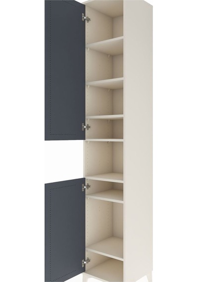Hyperion Dolap 7 Raflı 2 Kapaklı 44x44x243 Aytaşı-antrasit Aytaşı Hyperion Dolap 7 Raflı 2 Kapaklı 44x44x243 Aytaşı-antrasit Aytaşı