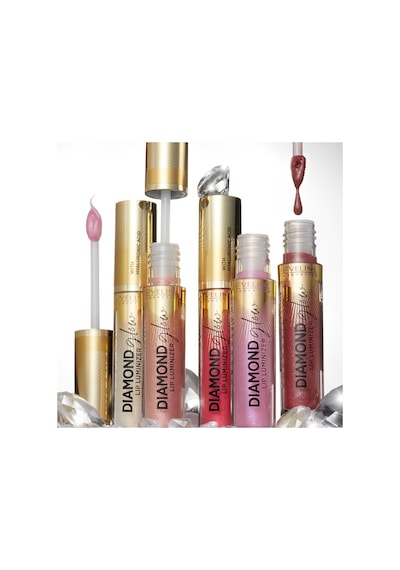 Lipgloss Diamond Glow Lip Luminezer Hyalunorik Asitli Dudak Parlatıcısı No 4 Raspberry