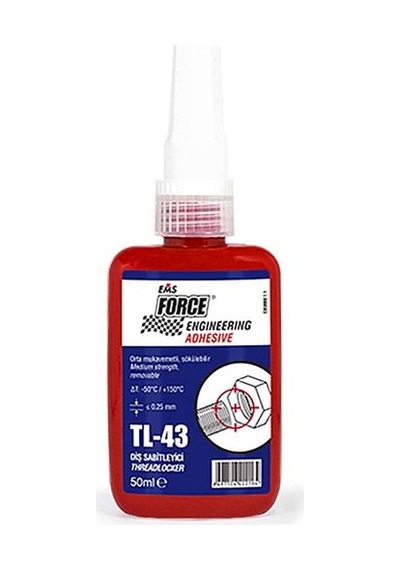 Ems Force Tl-43 Civata Sabitleyici Orta Kuvvet 50Ml