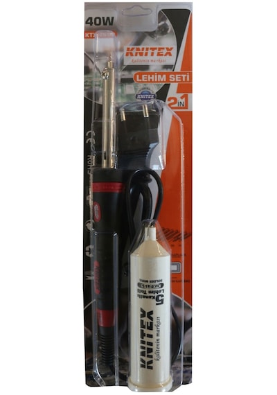 Knıtex Ktx-2658 Havya 40 Watt + Tüp Lehim Teli