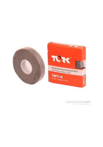Tork 19X0.8X8M Siyah Eriyen Bant