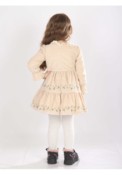 Xo Kids Kız Çocuk Elbise 1-5 Yaş 4801 Mint