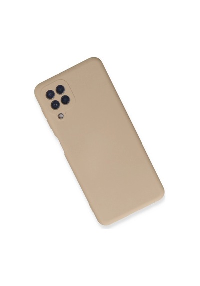 Samsung Uyumlu Galaxy A22 Kılıf Nano İçi Kadife Silikon Pudra/