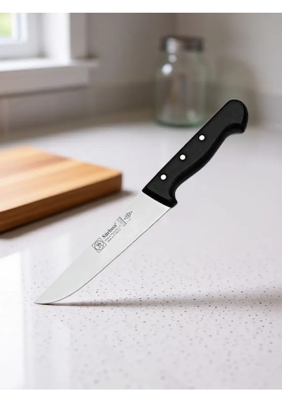 Sürmene Sürbisa 61015 Kuşbaşı Et Kasap Bıçağı 29,5 Cm Pimli Et Kesim Kemik Sıyırma Doğrama Mutfak Bıçağı