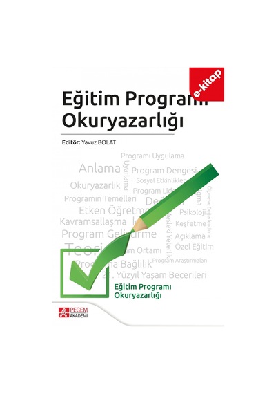 Eğitim Programı Okuryazarlığı E-kitap