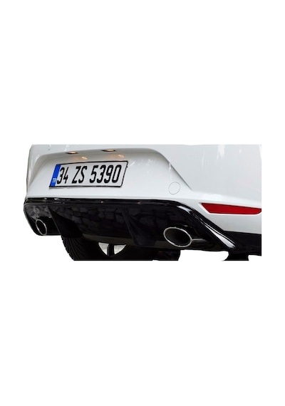 Seat Leon MK3 -5F 2013-2016 Style Arka Tampn Eki Difüzör Plastk