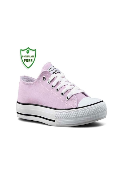 Waves 700 Keten Sneaker Ayakkabı Lila Beyaz 38 Lila - Beyaz