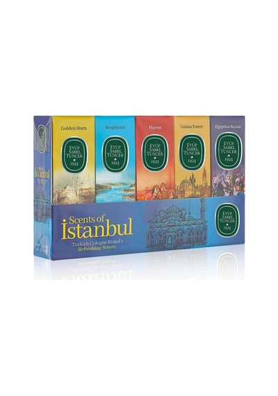 Eyüp Sabri Tuncer 16 Ml Silindir Cam Şişe Kolonya 5'li Set - Scents Of Istanbul