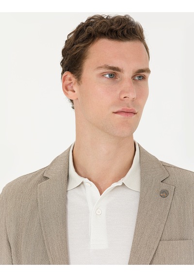 Pierre Cardin Erkek Vizon Ceket 50269735-vr052 Vizon
