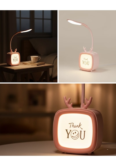 Ayarlanabilir Led Masa Lambası Şarjlı Modern Aydınlatma Diğer