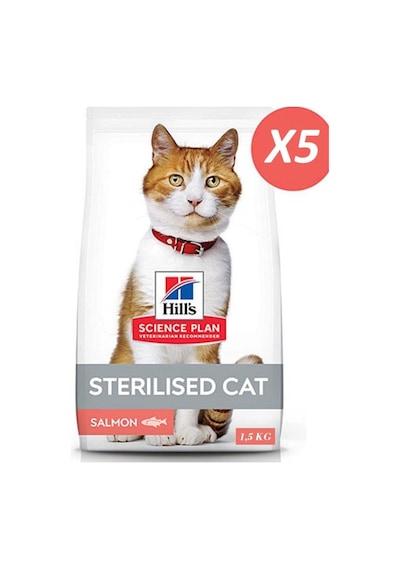 Hills S.p.somonlu Kısırlaştırılmış Yetişkin Kedi Maması 7,5 Kg