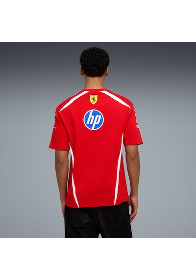 Puma Scuderıa Ferrarı Hp Replıca Drıvers Unısex Tişört 713827 44 Kırmızı