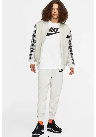 Nike Sportswear Men's Long-sleeve T-shirt Erkek Sweatshirt Beyaz Beyaz