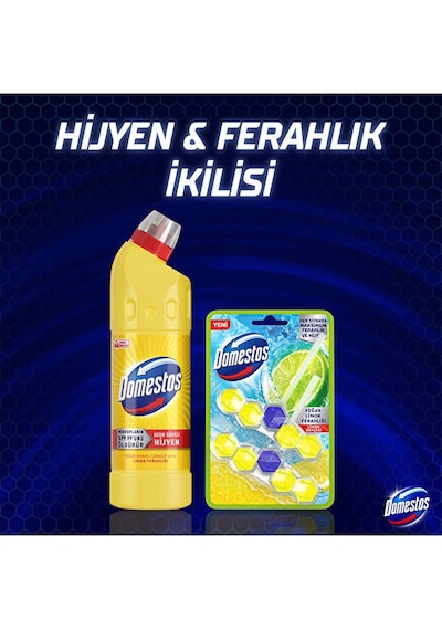 Domestos Çamaşır Suyu Limon Ferahlığı 750 Ml 6 Adet Diğer