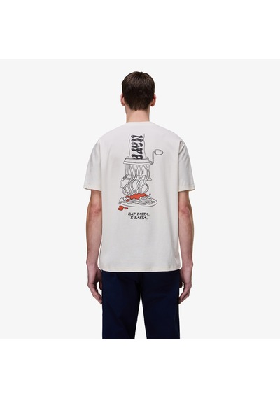 Napapijri S-sol Erkek Beyaz T-shirt Np0a4ı13n1a1