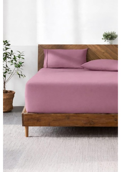 Çarşaf Hıpoalerjenık 100 Pamuk Penye Kumaş Lila 120x200 Cm Luxcarsaf Genel