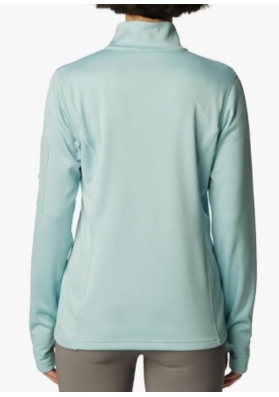 Columbia Kadın Park View Izgara Fleece Yarım Zip Mavi