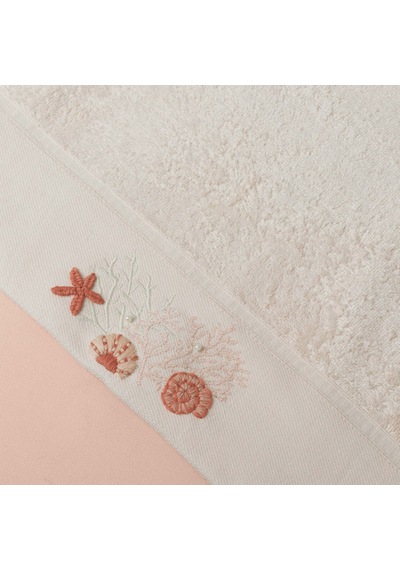 Linens Cowry Bambu Yüz Havlusu 50x85 Cm Somon Somon