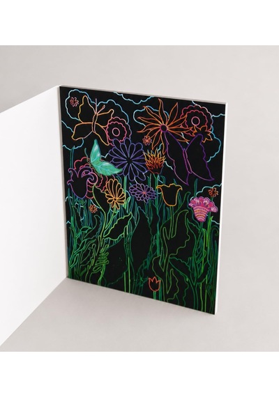 Picture Etch Mandala Kazımalı Boyama Seti 8 Adet Mandala Panel