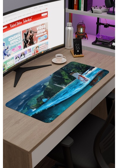 Far Cry Kaymaz Dikişli Kauçuk Oyuncu Mousepad V5 - 70x30 Xl Gaming Mouse Pad Fare Altlığı