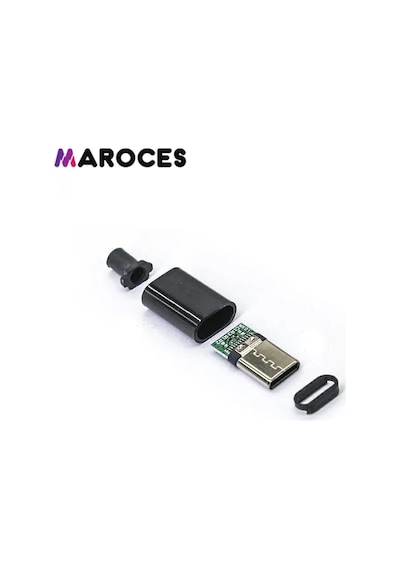 Ic-266B1 Type-C Erkek Seyyar Kapaklı Telefon Şarj Cihazı Ucu 100 Adet