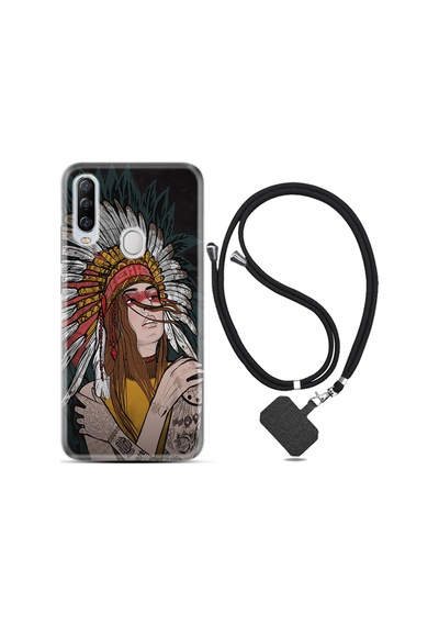 General Mobile GM20 Pro Kılıf Boyun Askılı Kızıldereli 1648