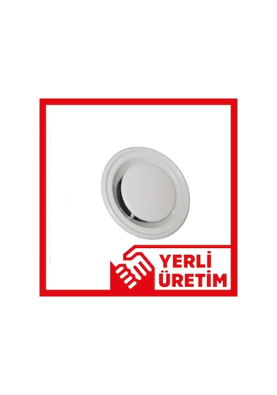 Alüminyum Gemici Anemostad - Yuvarlak Tavan Havalandırma Menfezi