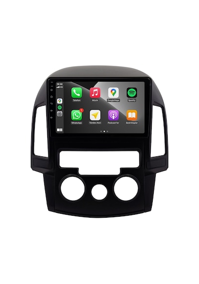 HYUNDAİ İ30 2006-2011 ANDROİD MULTİMEDYA CARPLAY 9 İNC HD IPS EKRAN 4GB/64GB KAMERA HEDİYELİ