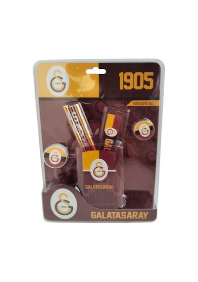 Galatasaray Kırtasiye Seti 7 Parça Çok Renkli