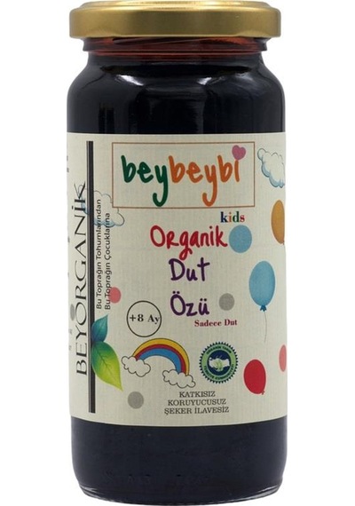 Beyorganik Beybeybi Organik Dut Pekmezi Özü 8+ Ay 315 G