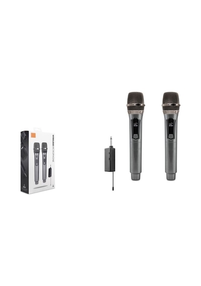Hadron W1 Kablosuz Wıreless 2li Mikrofon Seti