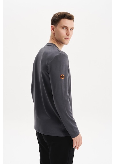 AR-MA Arma Erkek Slim Fit Çift Taraflı İnce İnterlok Pamuk Modal Elastan Karışımlı Bisiklet Yaka Sweatshirt K30124989502 Gri AR-MA Arma Erkek Slim Fit Çift Taraflı İnce İnterlok Pamuk Modal Elastan Karışımlı Bisiklet Yaka Sweatshirt K30124989502 Gri