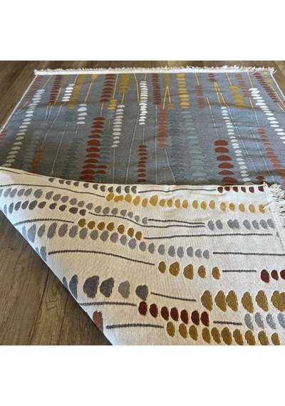 Hoom Rugs Samos Sms 34 Multy Yıkanabilir Çift Taraflı Pamuk Kilim