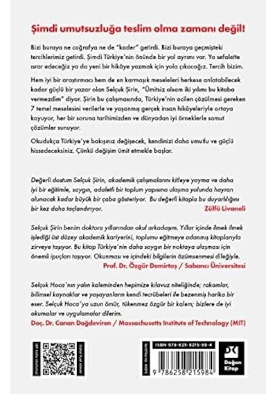 Ya Adalet Ya Sefalet: Daha Yaşanır Bir Türkiye İçin 7 Mesele 7 Reçete