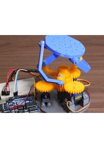 3D Proje Platformu - 3 Adet Servo , Arduino Uno ,Motor Shield
