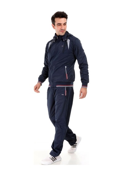 Enrico Ferry Erkek Kapşonlu Marathon Eşofman Takımı 2366