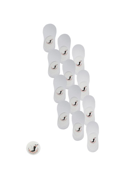 Slazenger Jamar 12 Li Set Kadın Beyaz Çorap Beyaz