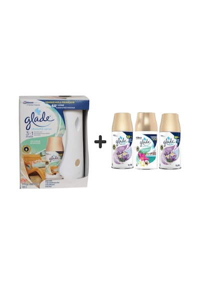 Glade Otomatik Sprey Okyanus + Lavanta + Tropikal Floral Oda Kokusu 4 x 269 ML