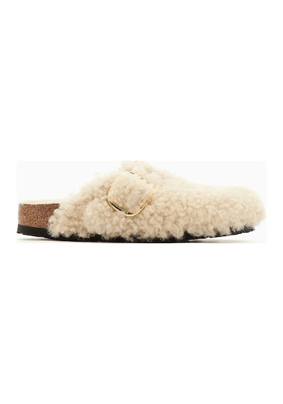 Birkenstock Bırkenstock Boston Bıg Buckle Kadın Terlik 1025664 Krem