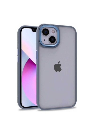 Apple Uyumlu  iPhone 13 Kılıf Zore Flora Buton,Kenar Çevresi Renkli Kılıf