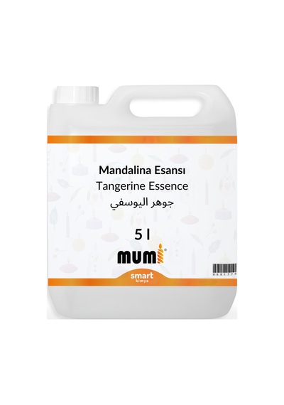 Mandalina Mum Esansı 5 Litre Şeffaf