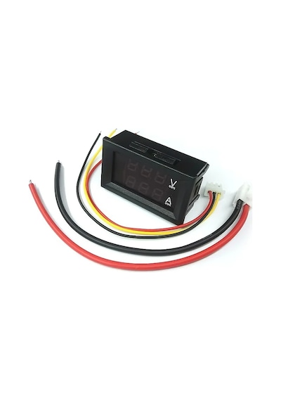 Lasonstiges Dc 100v 10a Led Voltmetre Ve Ampermetre Çift Dijital Amper Voltmetre Akım Gerilim Dedektörü Metre Araba Oto Motosiklet Için