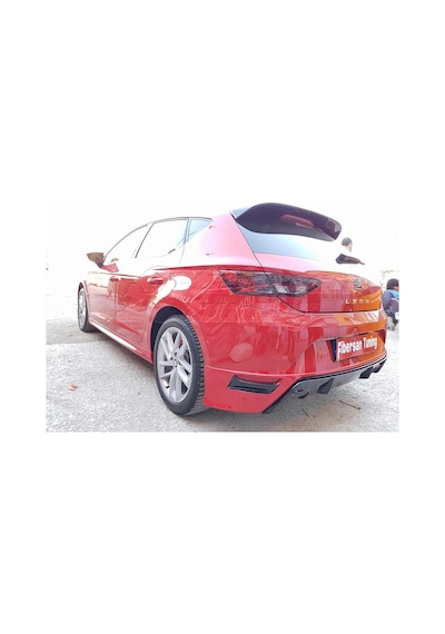 Seat Leon ( Tdı) Aero Arka Tampon Eki----fibersan Tuning