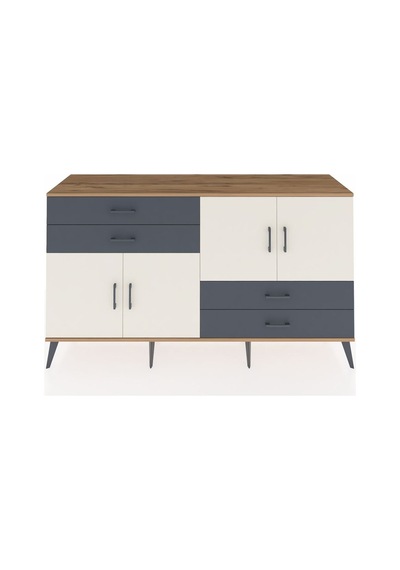 Hyperion Konsol 3 Raflı 4 Çekmeceli 4 Kapaklı 176x44x99 Çam-aytaş Çam-aytaşı/antrasit Hyperion Konsol 3 Raflı 4 Çekmeceli 4 Kapaklı 176x44x99 Çam-aytaş Çam-aytaşı/antrasit