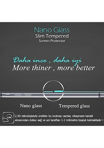 Galaxy S24 Nano Glass Cam Ekran Koruyucu Galaxy S24 İle Uyumlu Ekran Koruyucu - Şeffaf