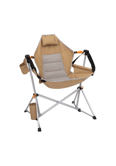 Kingcamp Orchid Lux Ayak Dayamalı & Salıncaklı Hamak Kamp Sandalyesi Khaki/grey Haki
