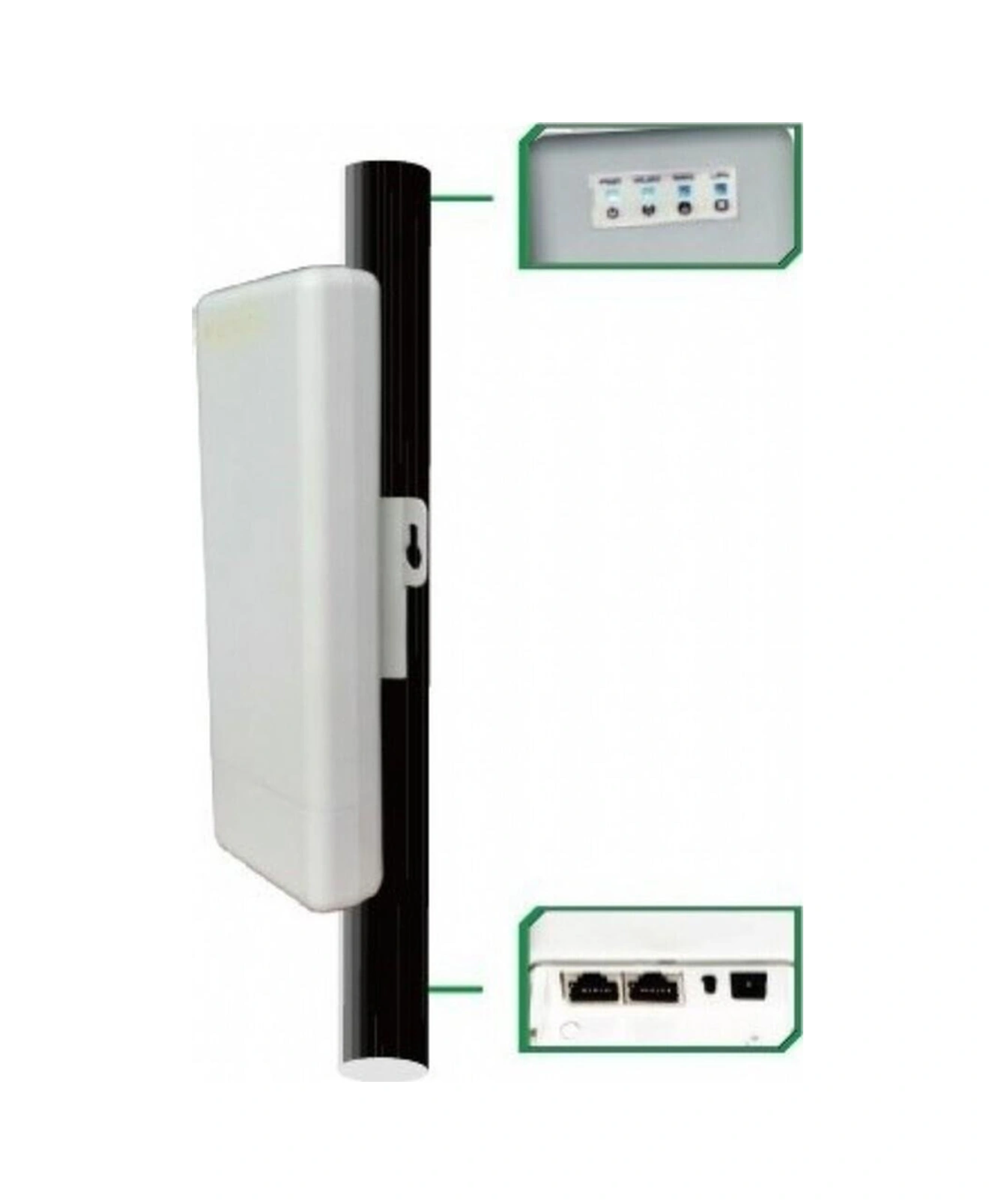 Yüksek Menzil İç+dış Mekan Kablosuz Ağ Wifi Router Cpe Uyumlu-101015