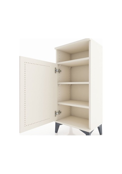 Arges Komodin 3 Raflı Tek Kapaklı 44x30x96 Aytaşı-aytaşı Aytaşı